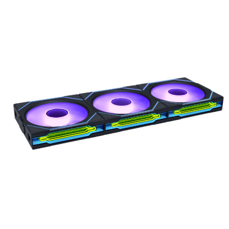 Lian Li Uni Fan SL-INF 120 Wireless Pack de 3 - Noir - Ventilateur PC Gamer | Infomax Paris