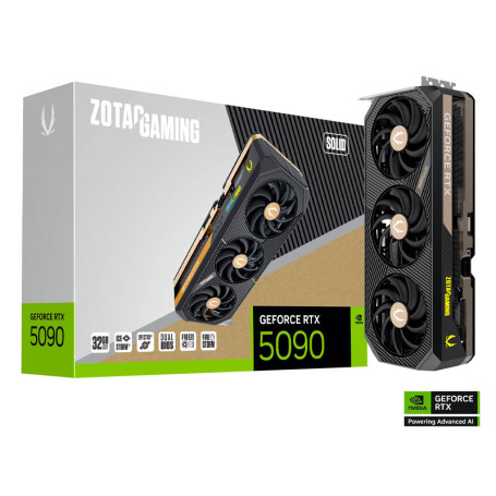 ZOTAC Gaming GeForce RTX 5090 SOLID 32 Go - Carte graphique | Infomax Paris