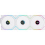 Lian Li UNI FAN TL120 Wireless LCD Reverse Blade ARGB + Contrôleur - Blanc - Ventilateur PC Gamer | Infomax Paris