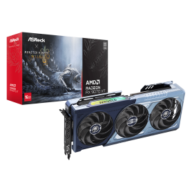 ASRock AMD Radeon RX 9070 XT STEEL LEGEND Monster Hunter 16 Go OC - Carte graphique | Infomax Paris