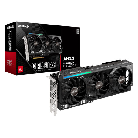 ASRock AMD Radeon RX 9070 XT Challenger 16 Go OC - Carte graphique | Infomax Paris