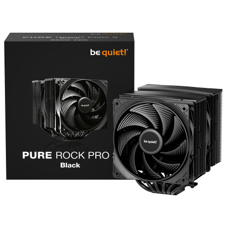be quiet! PURE ROCK PRO 3 Black - Refroidissseurs PC Gamer | Infomax Paris