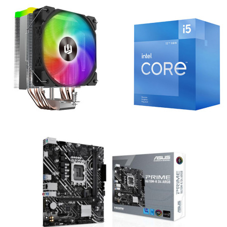 Kit Upgrade PC i5 - 13400F + B760 + Ventirad RGB + 16 Go