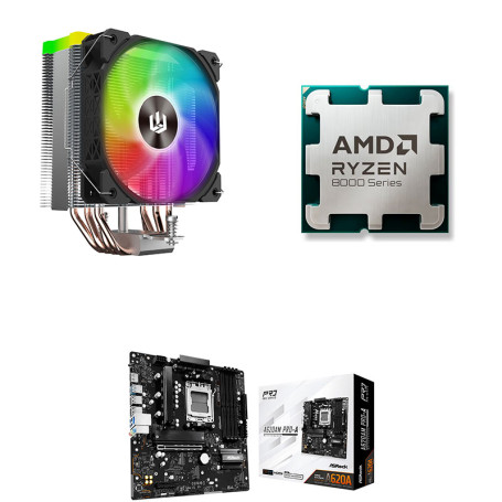 Kit Upgrade - Ryzen 7 8700F - A620 - 16 Go DDR5