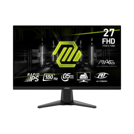 MSI 27" FHD IPS MAG 275F 180Hz - Noir - Écrans PC gamer | Infomax Paris