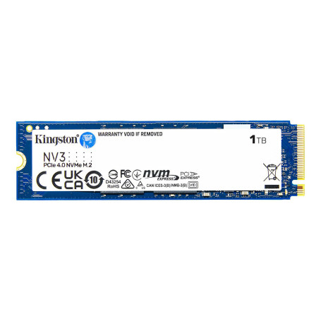 Kingston NV3 1To NVMe PCIe 4.0 - Disque Dur interne SSD | Infomax Paris