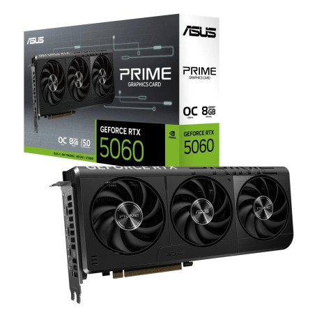 ASUS Prime GeForce RTX 5060 OC Edition 8GB GDDR7 - Carte graphique | Infomax Paris
