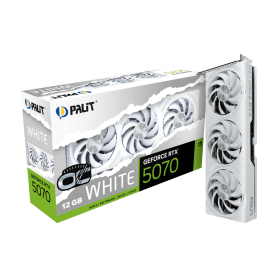 Palit GeForce RTX 5070 12 Go White OC - Carte graphique | Infomax Paris