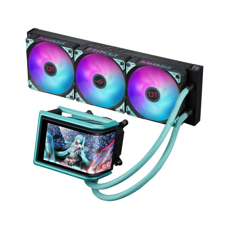 ASUS ROG RYUO IV 360 ARGB HATSUNE MIKU EDITION - Refroidissseurs PC Gamer | Infomax Paris