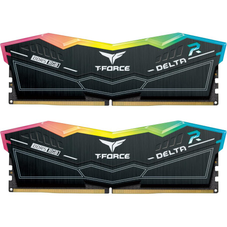 Team Group T-Force Delta RGB 2x32GB DDR5 6000MHz CL38 - Noir - Mémoire RAM | Infomax Paris