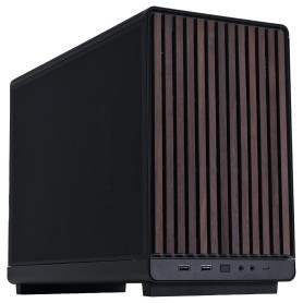 Lian Li DAN Cases A3 Micro-ATX - Wood Noir - Boitier PC Gamer | Infomax Paris