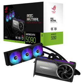 ASUS GeForce ROG Astral LC GeForce RTX 5090 32GB GDDR7 - Carte graphique | Infomax Paris