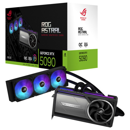 ASUS GeForce ROG Astral LC GeForce RTX 5090 32GB GDDR7 - Carte graphique | Infomax Paris