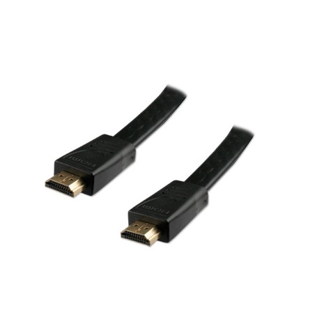 Câble HDMI 1.4 3M PLAQUÉ OR -Blanc 