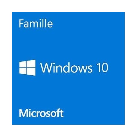 Microsoft Windows 10 Famille 64bits OEM Pack de 1 - Système d'exploitation | Infomax