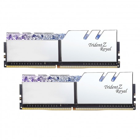 G.SKILL TRIDENT Z ROYAL DDR4 2X 8 GO 3600C18 ARGENT - Mémoire RAM | Infomax Paris