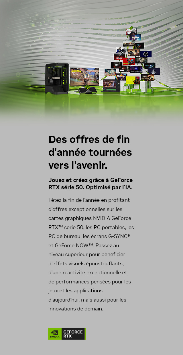 NVIDIA offre de fin d'année mobile