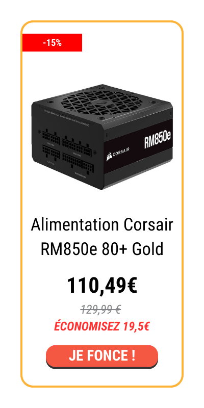 Corsair RM850e 80Plus Gold ATX 3.0