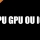 APU GPU ou IGP
