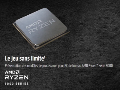 Nouveaux Processeurs Ryzen 5000 Series