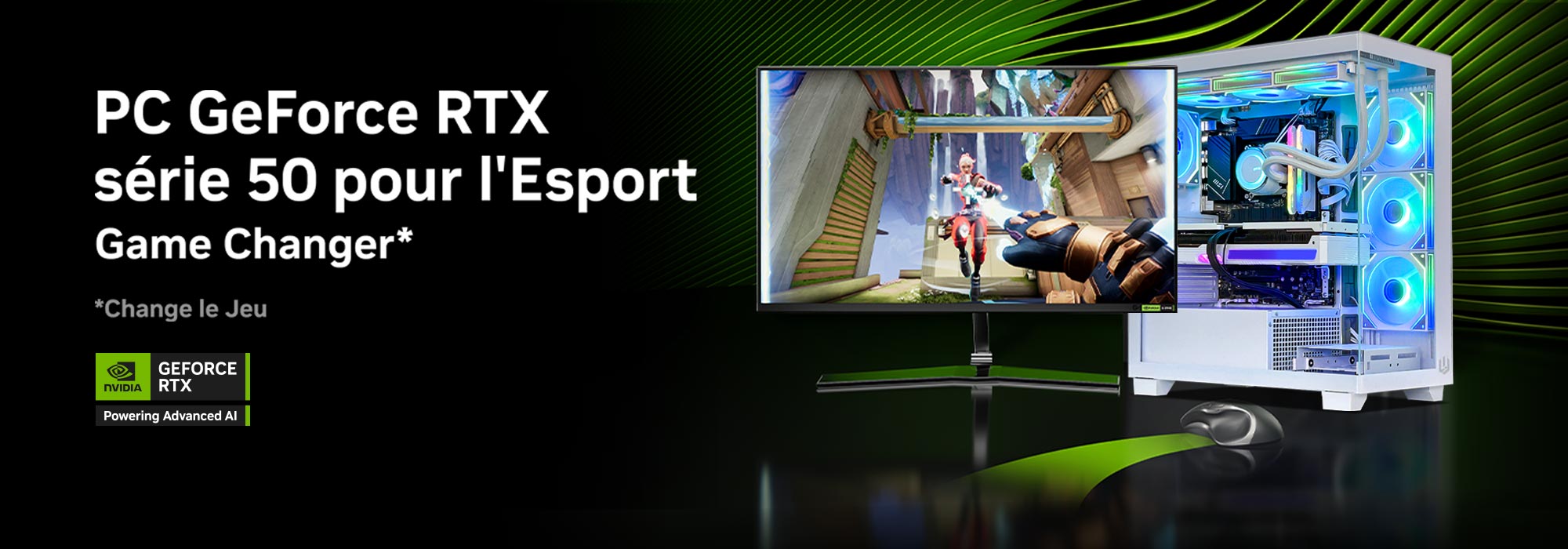 NVIDIA GeForce RTX série 50 pour l'Esport