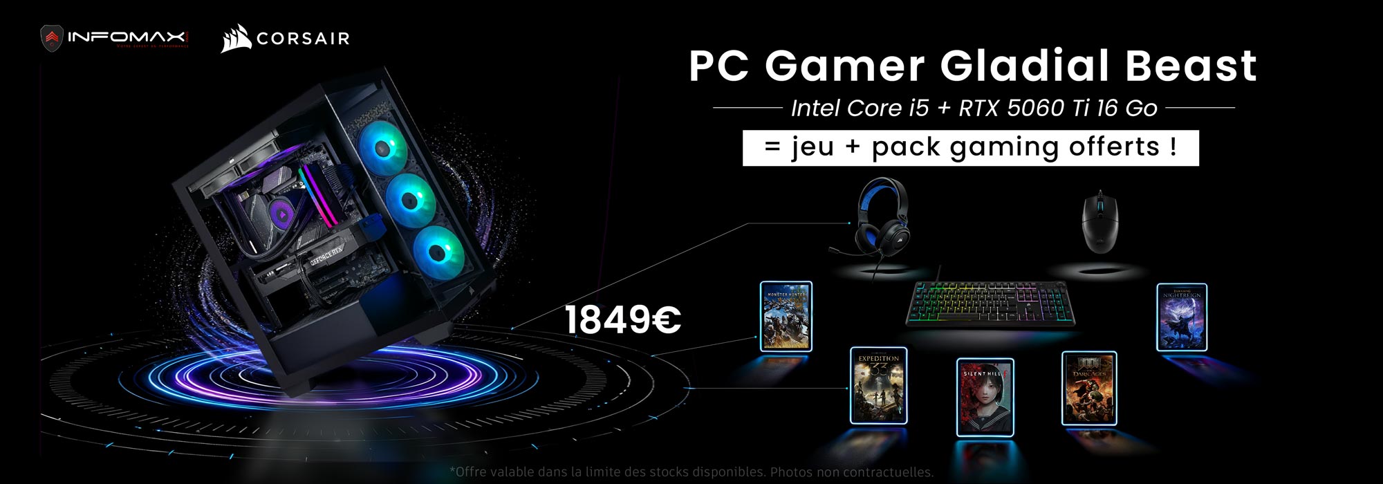 PC Gamer GLADIAL BEAST