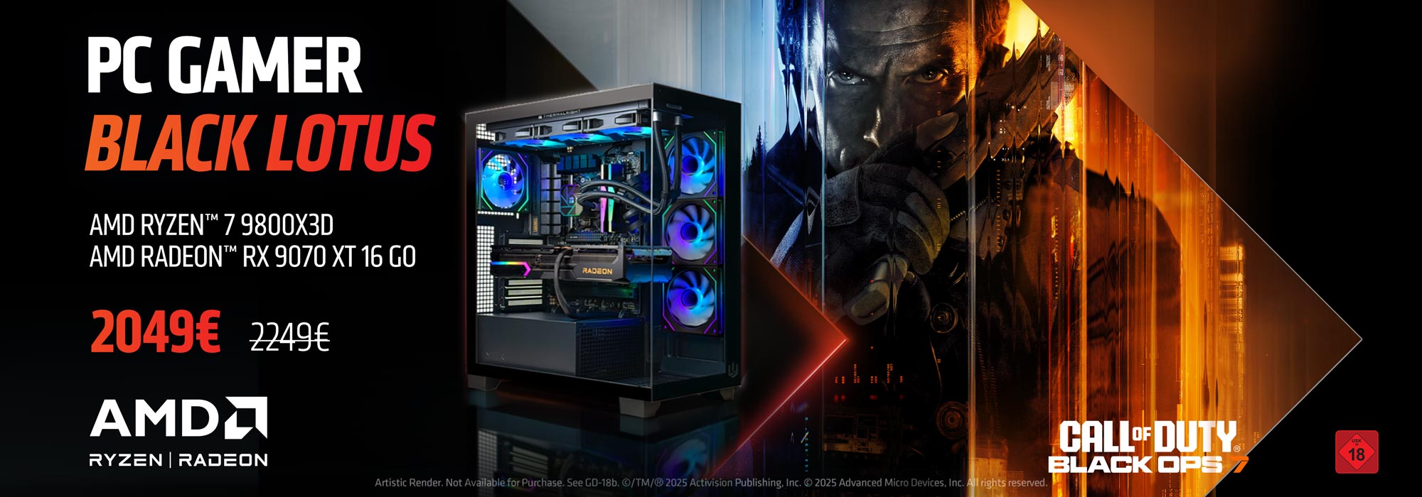 PC Gamer BLACK LOTUS 