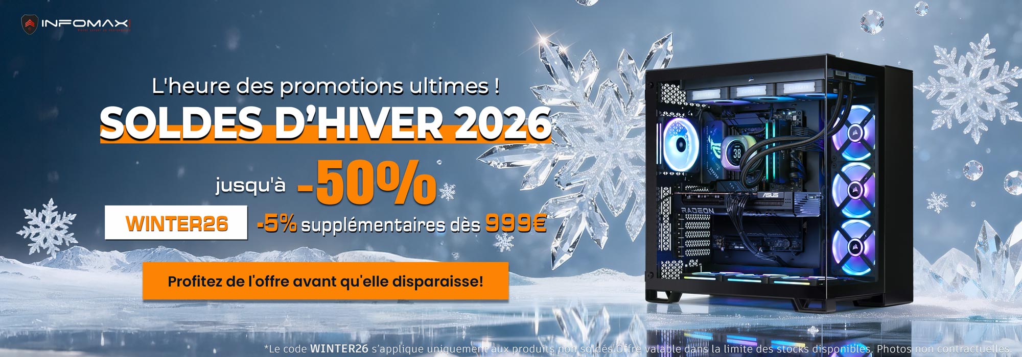 SOLDES HIVER 2026 INFOMAX