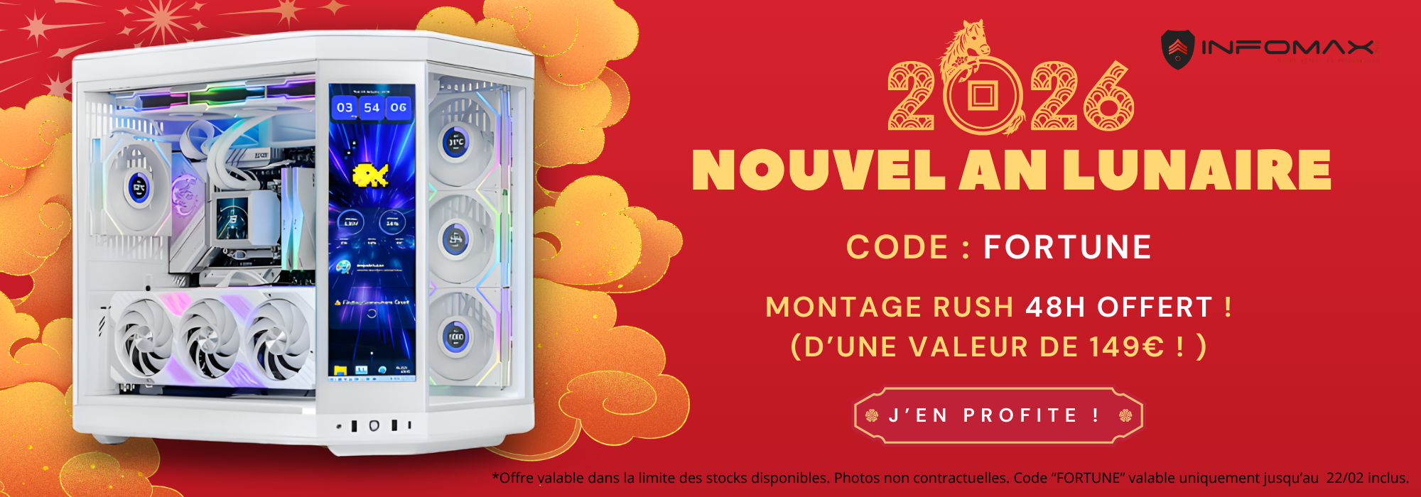 PC Gamer montage 48H offert 