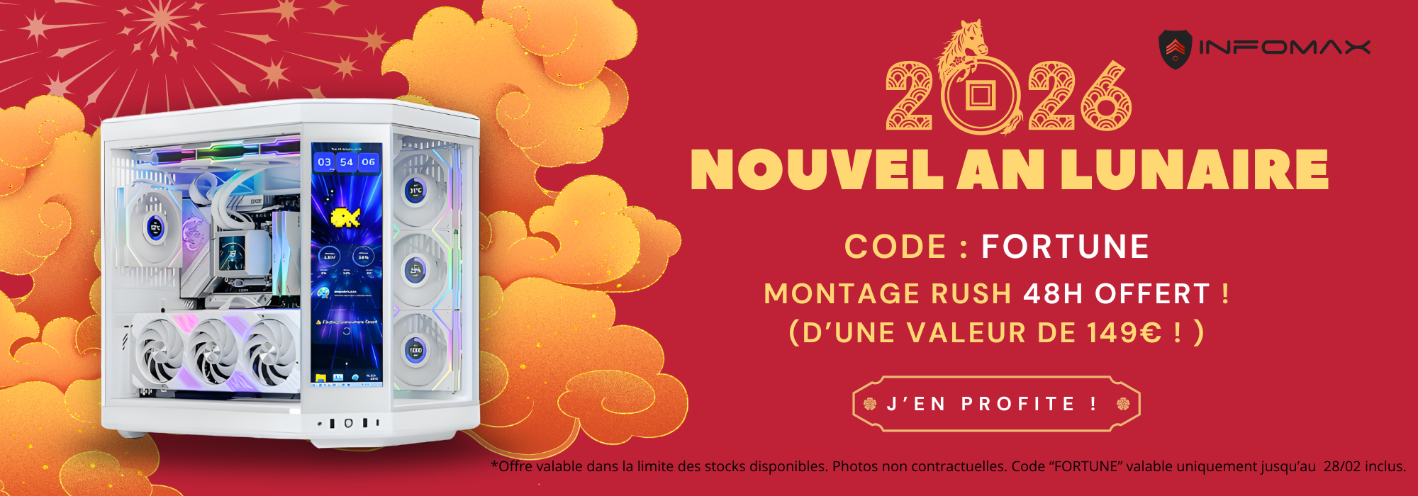 PC Gamer montage 48H offert 