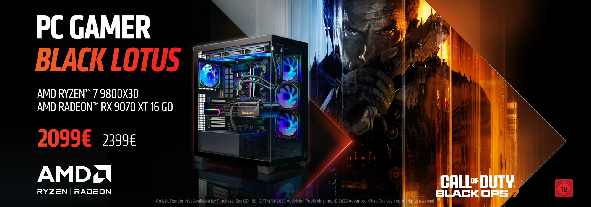 PC Gamer BLACK LOTUS 